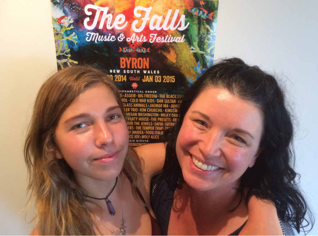 FAMILY FIRST: Local daughter and mother Eva and Laurel Judell are all set for the Falls Festival. A limited number of locals tickets are still available. FAMILY FIRST: Local daughter and mother Eva and Laurel Judell are all set for the Falls Festival. A limited number of locals tickets are still available.